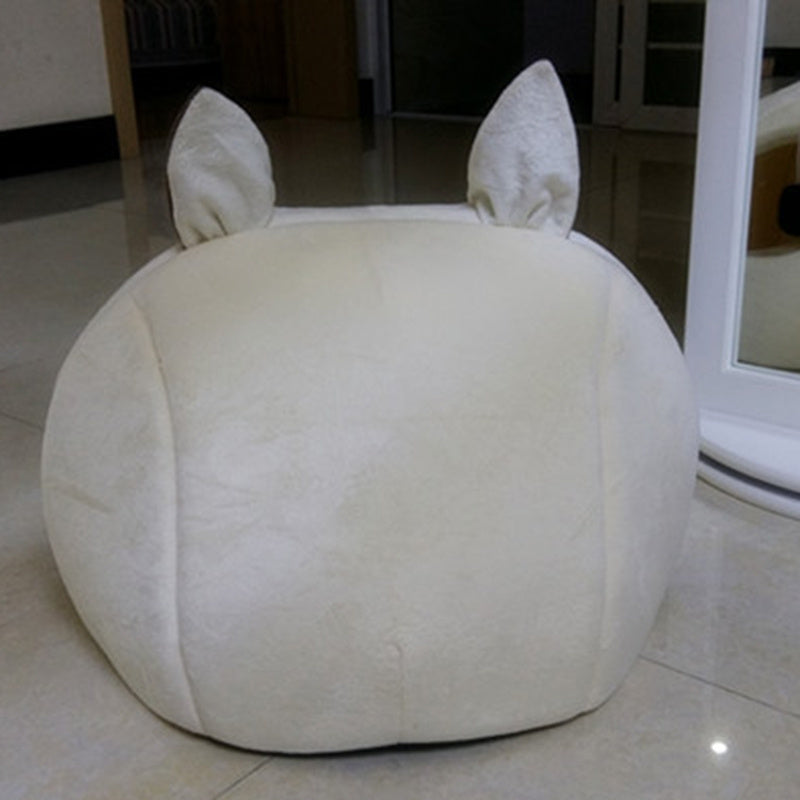 Plush Pet Bed - Soft, Comfortable, and Machine Washable for All Pets