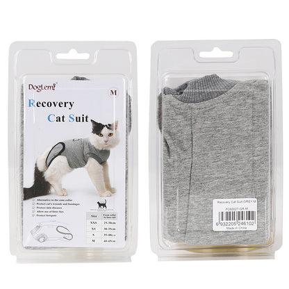 Post-Surgery Recovery Cat Suit – Anti-Licking & Scratch Protection for Cats