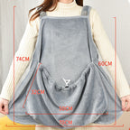 Premium Arctic Velvet Pet Apron – Soft & Stylish Dog and Cat Outfit