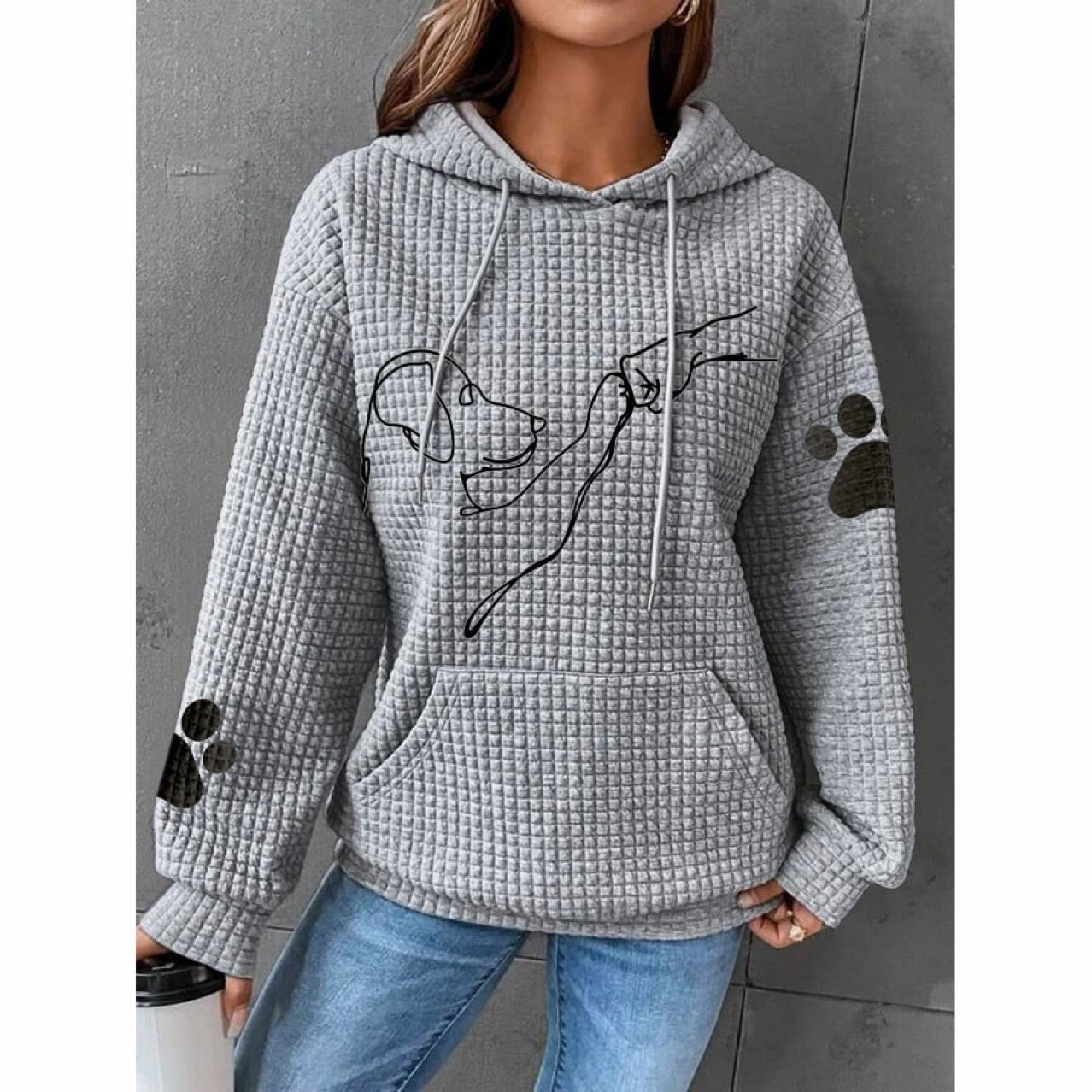 Loose-Fit Printed Cotton-Blend Sweatshirt