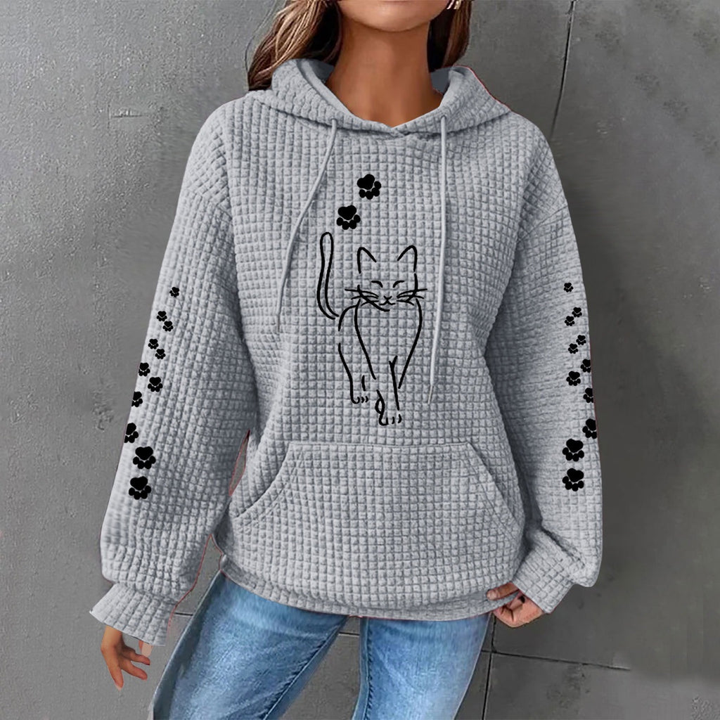 Loose-Fit Printed Cotton-Blend Sweatshirt