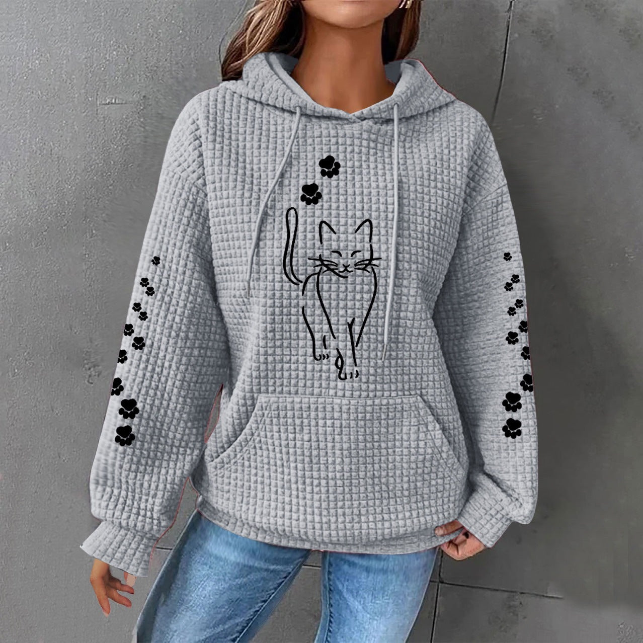 Loose-Fit Printed Cotton-Blend Sweatshirt