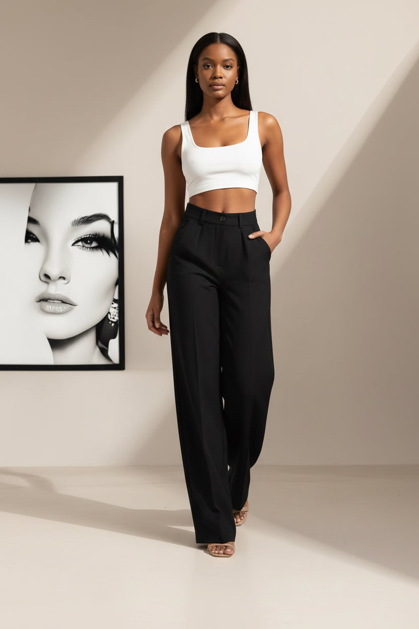 Minimalist Casual Womens Dress Pantswork Pantslong Pants