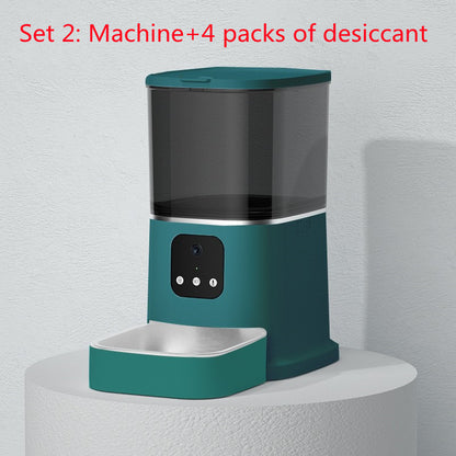 ChicsPhere Smart Pet Feeder – 6L Automatic Cat & Dog Food Dispenser with APP Control