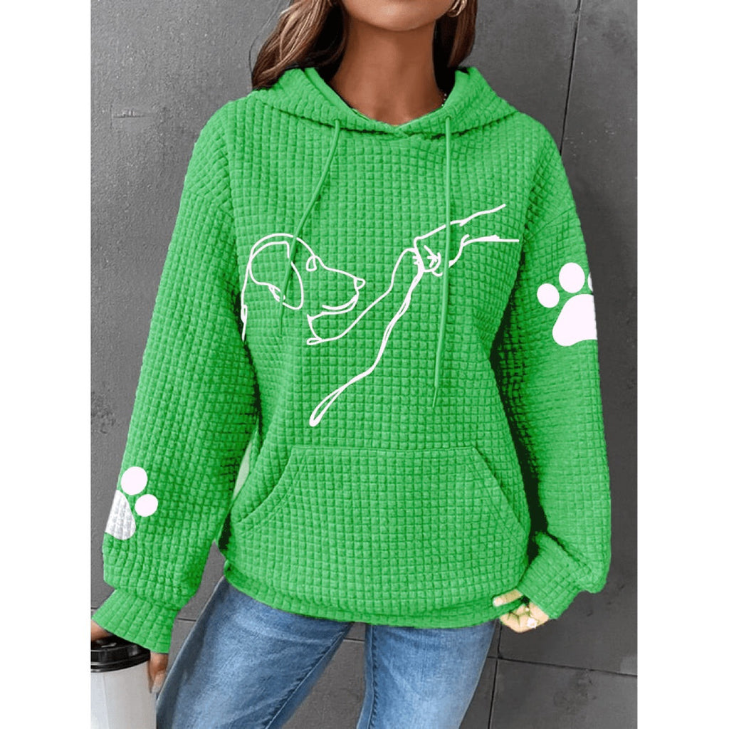 Loose-Fit Printed Cotton-Blend Sweatshirt