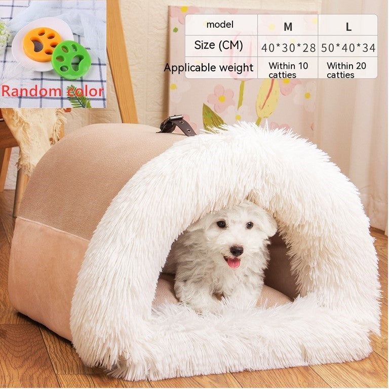 Ultimate Plush Cat & Pet Nest Villa – Cozy, Stylish, and Multi-Functional