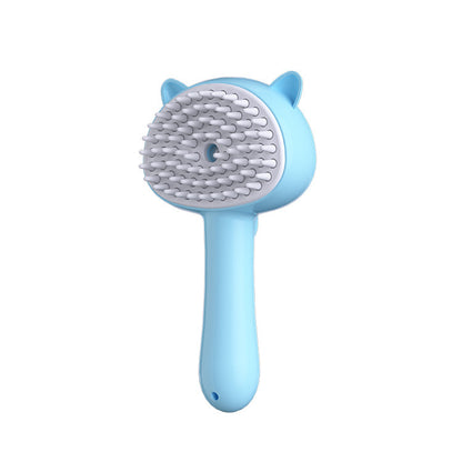 Pet Grooming Steam Brush – Electric Hair Remover & Massage Comb for Cats & Dogs | Rechargeable Fur Cleaner