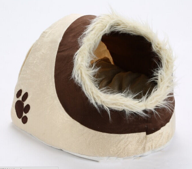 Soft Cloth Pet House – Cozy and Comfortable for Small Pets