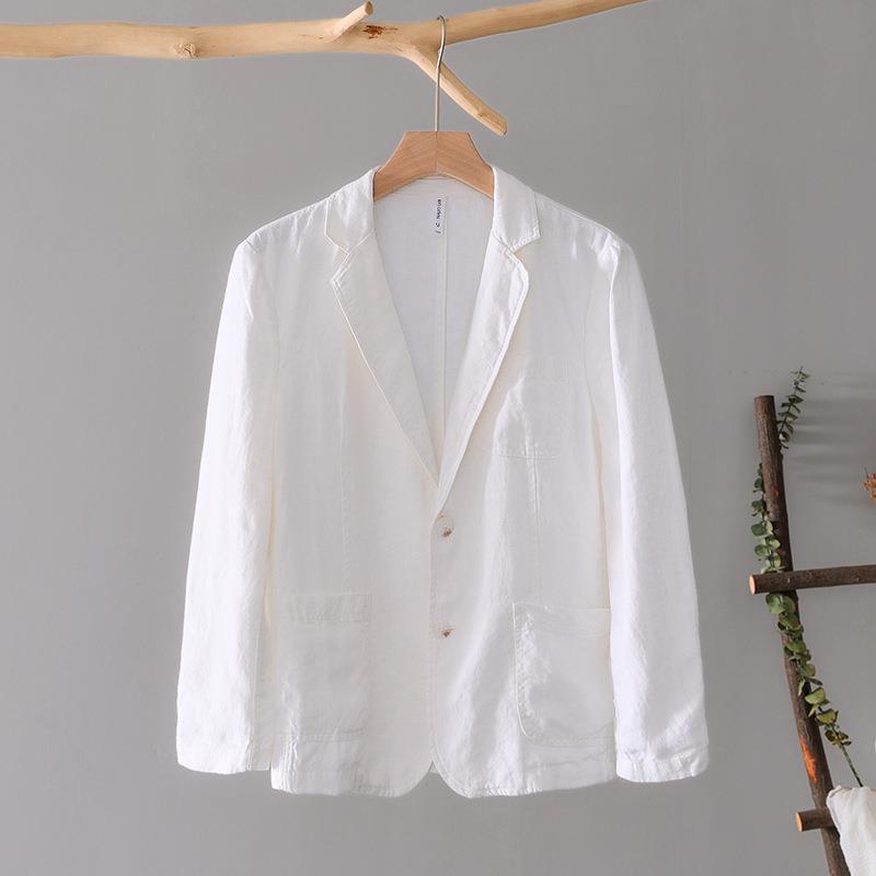 Relaxed-Fit Linen Leisure Shirt