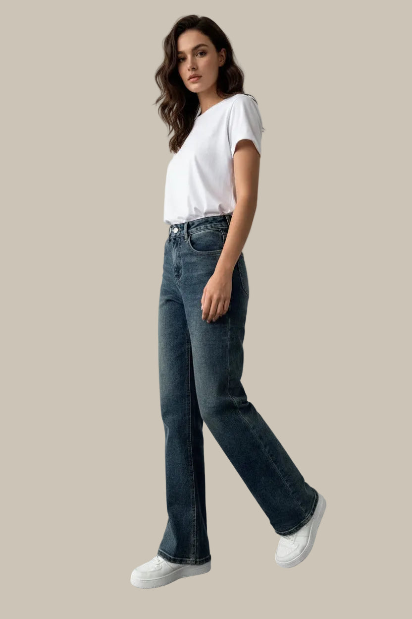 The Vintage Elegance Denim Jeans