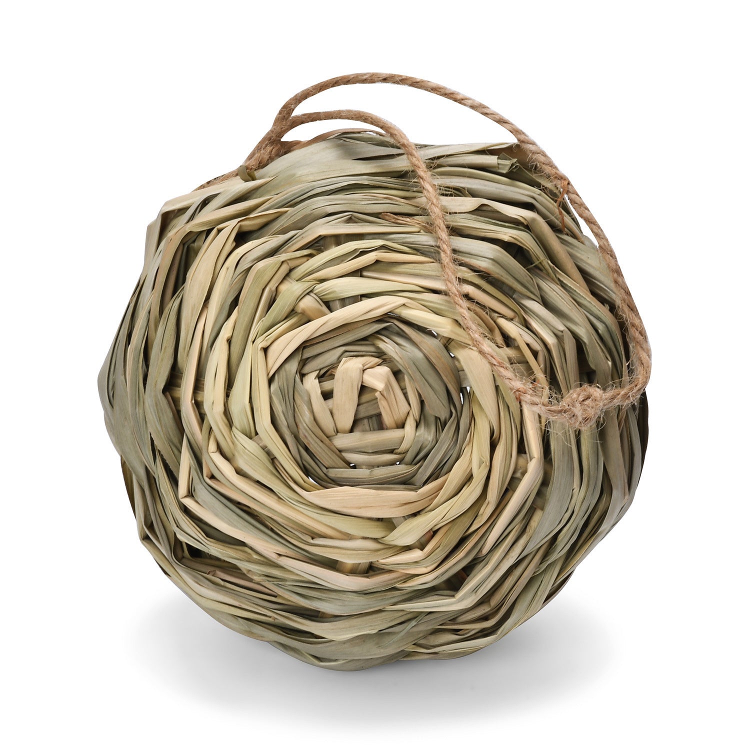 Handcrafted Natural Grass Bird Nest – Cozy Bird House for Small Birds