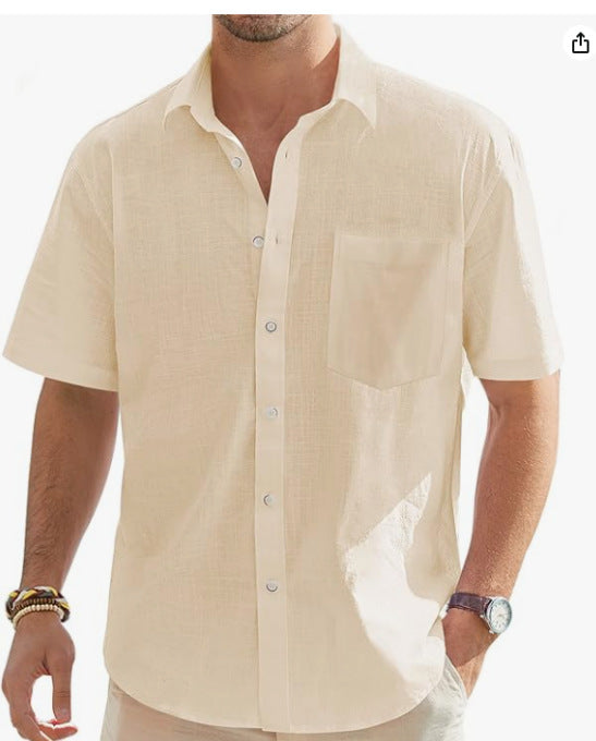 Classic Linen Leisure Shirt