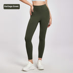 High Waist Nude Feel Yoga Pants – Seamless, Hip Lifting, Summer Fit