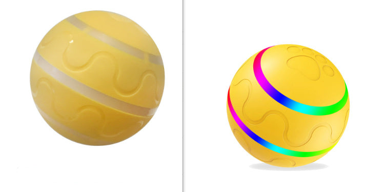 Smart Interactive Cat Toy Ball – Automatic Rolling Pet Ball with Remote Control, Rechargeable & Durable Design
