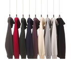 Men’s Hooded Cotton Zipper Coat – Loose Fit Long Sleeve Casual Jacket for Everyday Wea