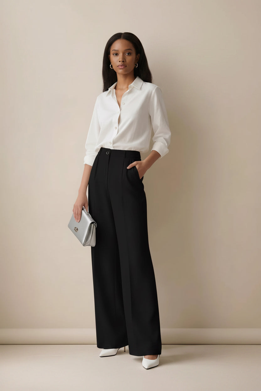 Minimalist Casual Womens Dress Pantswork Pantslong Pants