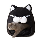 Plush Cat and Dog Bed – Removable, Washable, Breathable Pet House for Small and Medium Animals