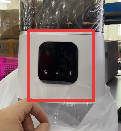 Comedero inteligente para mascotas ChicsPhere: dispensador automático de comida para perros y gatos de 6 l con control por aplicación