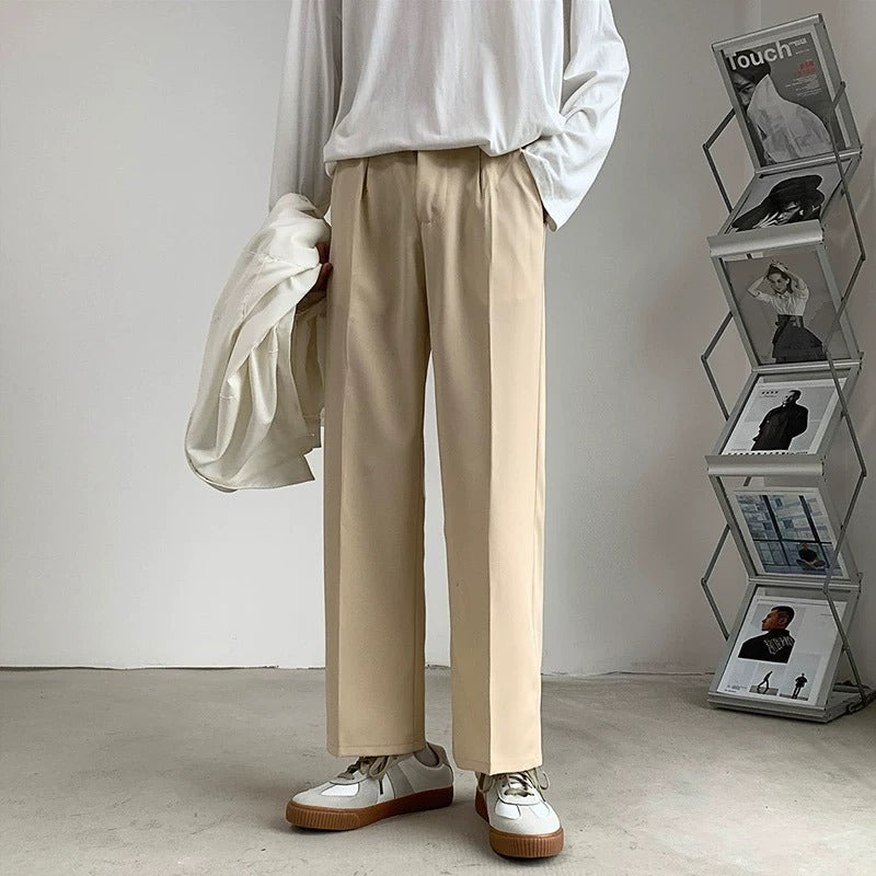 Relaxed Fit Casual Trousers