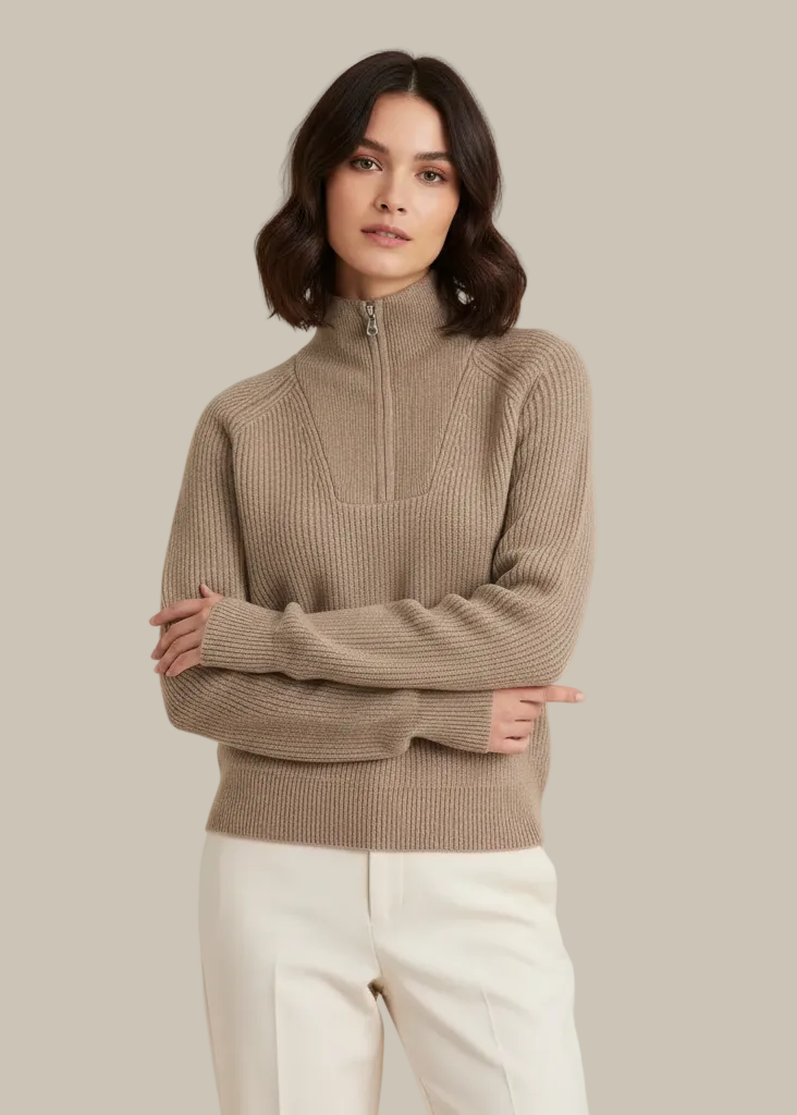 The Minimal Luxe Knit Sweater