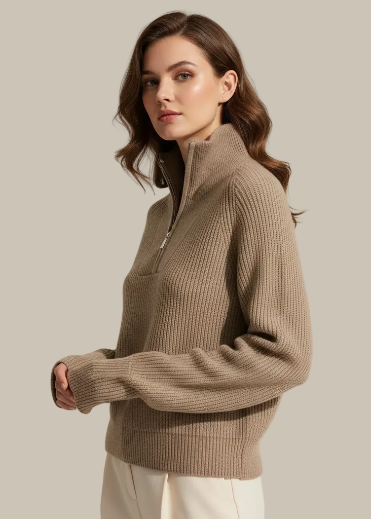 The Minimal Luxe Knit Sweater