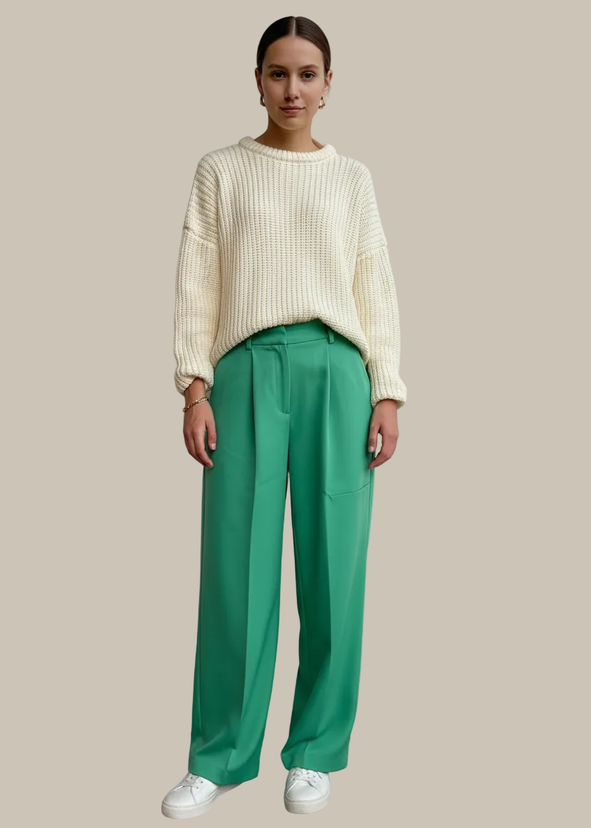 The Vibrant Soft Knit Sweater