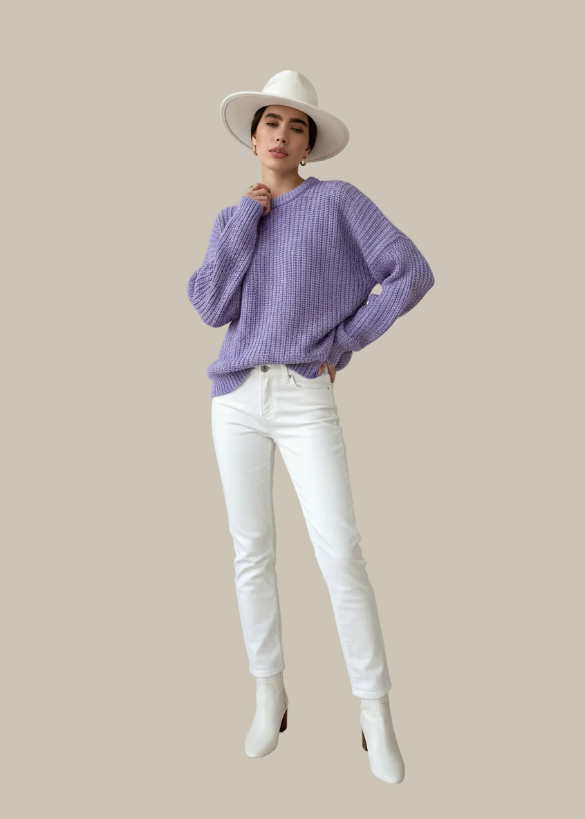 The Vibrant Soft Knit Sweater