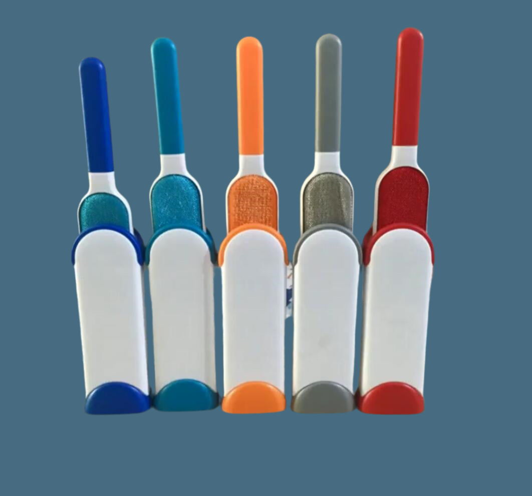 Reusable Pet Hair Remover & Upholstery Cleaner – Self-Cleaning Double-Sided Lint Brush for Fur and Lint Removal
