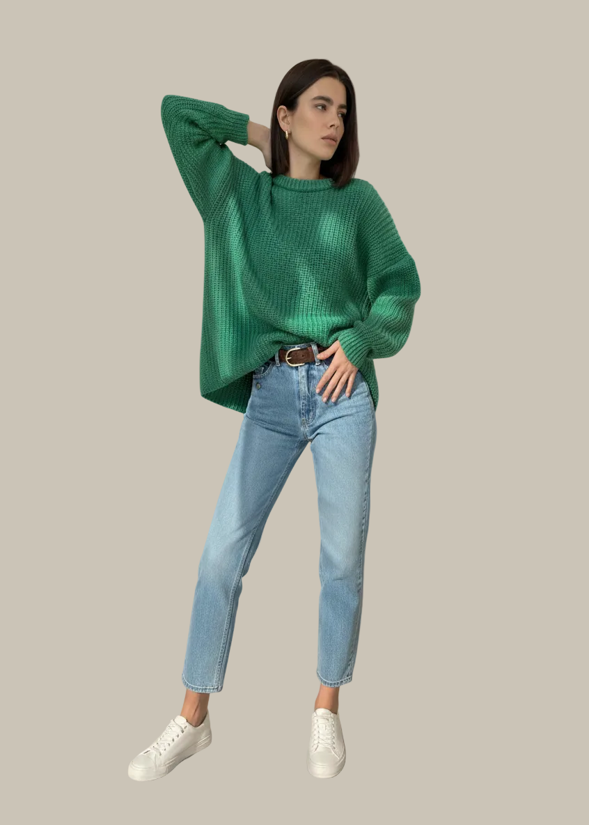 The Vibrant Soft Knit Sweater