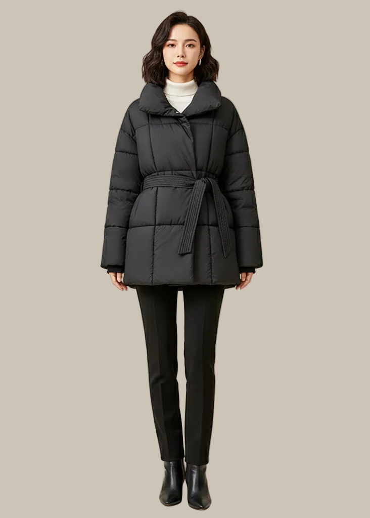 The Plaid Belted Jacket