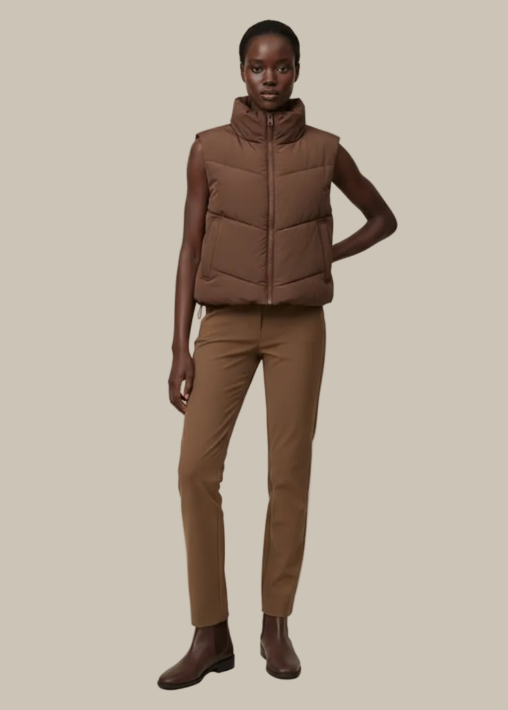 The Corduroy Zip Drawstring Jacket