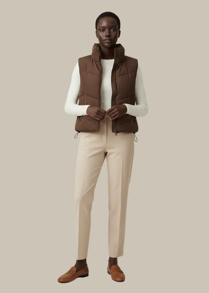 The Corduroy Zip Drawstring Jacket