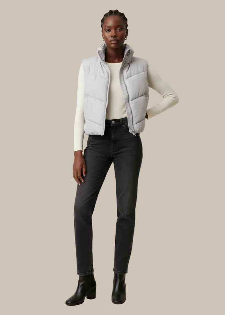 The Corduroy Zip Drawstring Jacket