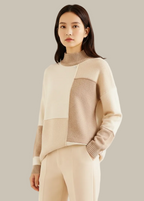 The Geometric Stitch Knit Sweater