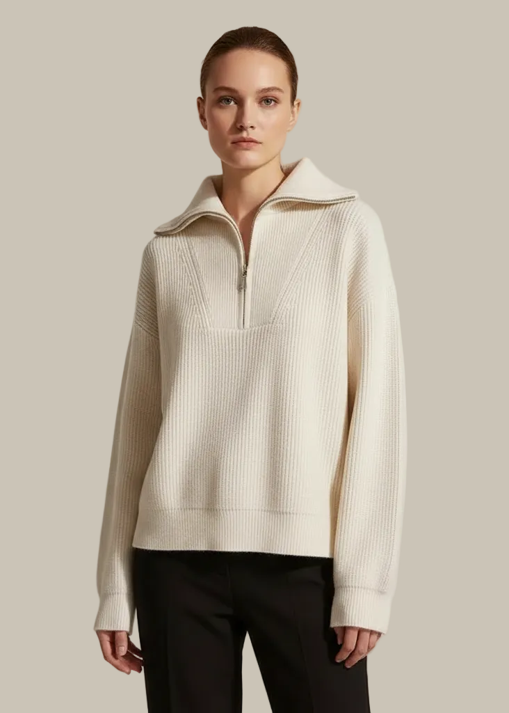 The Minimal Luxe Knit Sweater