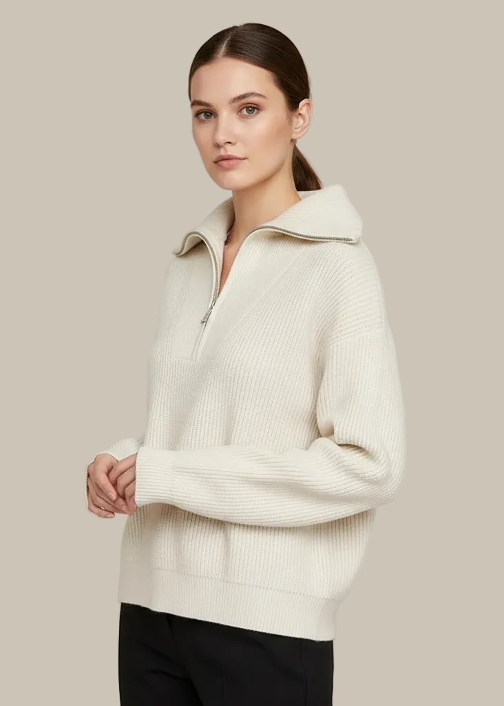 The Minimal Luxe Knit Sweater