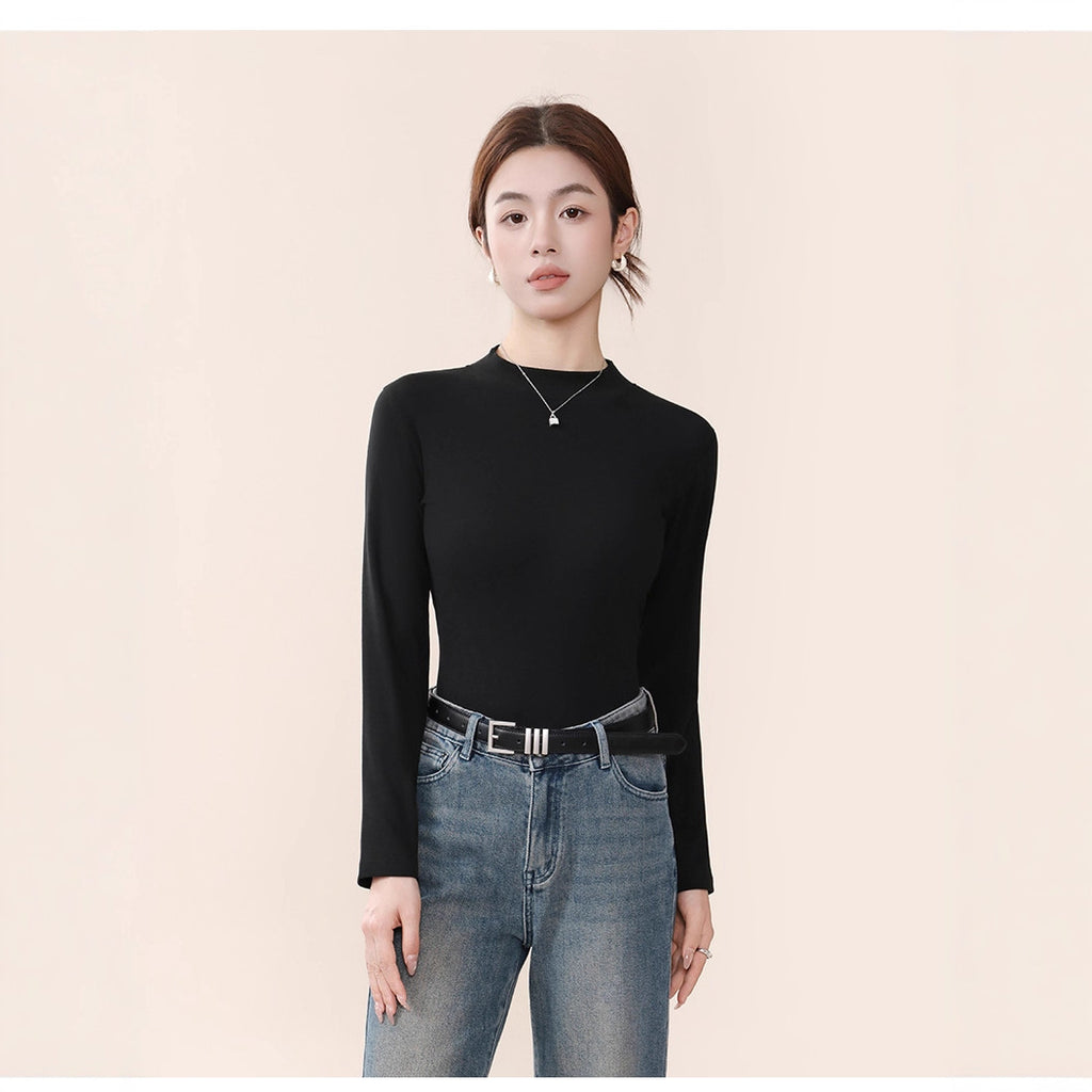 Refined Slim Long Sleeve Top
