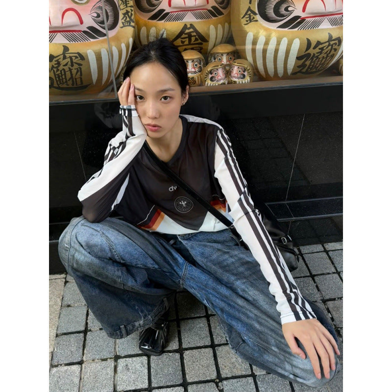 Retro Skate High-Waist Jeans