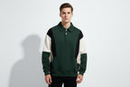 Tri-Tone Polo Sweater