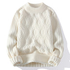 Twisted Knit Casual Sweater