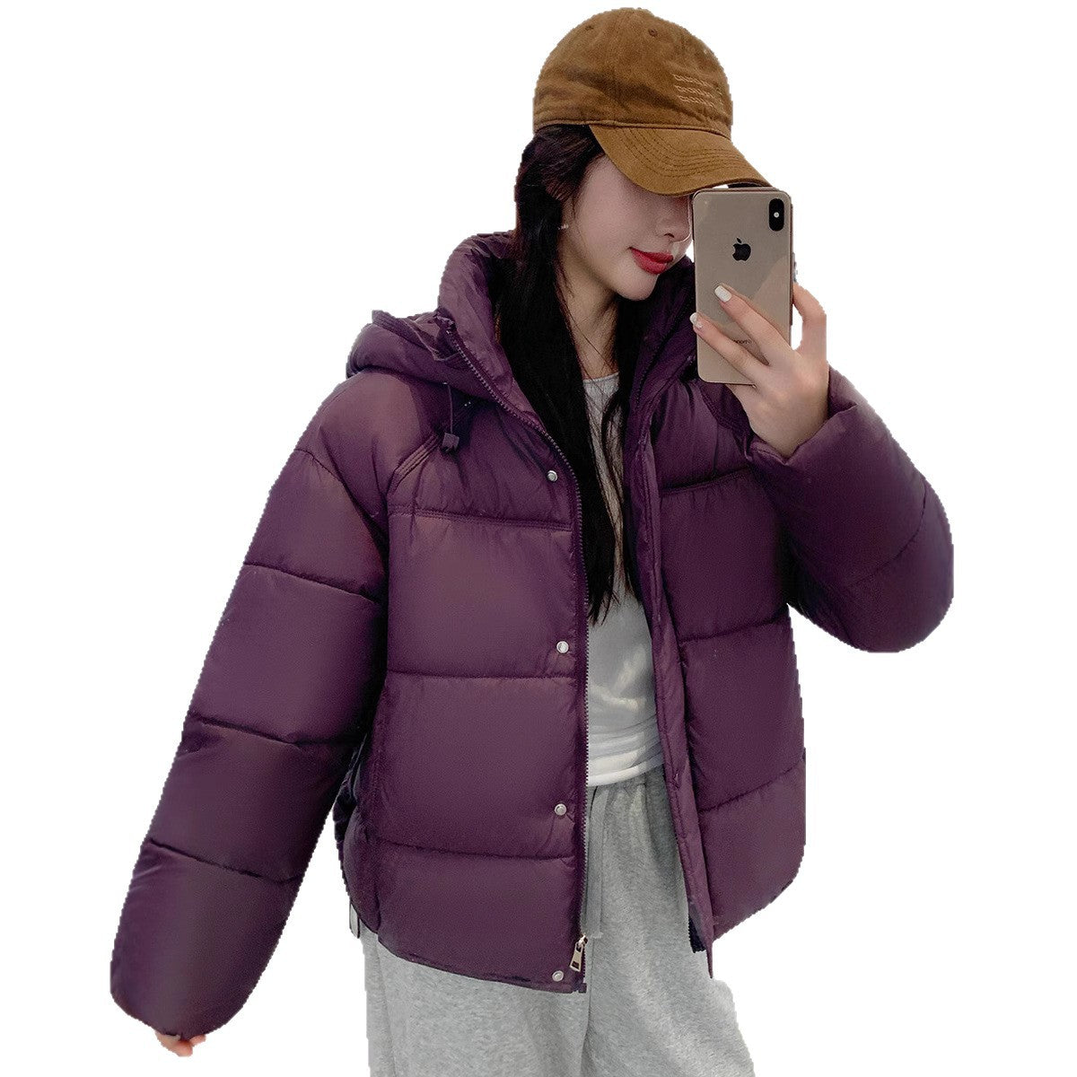 Women's Petite Warm Short jacket