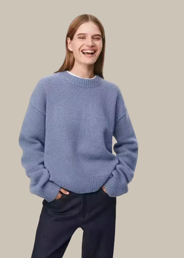 The Cozy Core-Spun Knit Sweater
