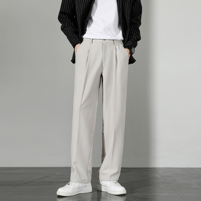 Relaxed Fit Casual Trousers