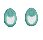 Borrador de depilación de cristal: herramienta exfoliante indolora de nanocristal para mujeres y hombres | Depiladora ecológica, reutilizable y portátil para piernas, brazos, espalda y cuerpo