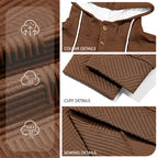 Men’s Hooded Pullover Sweatshirt – Classic Long Sleeve Polyester Hoodie for Everyday Casual Wear