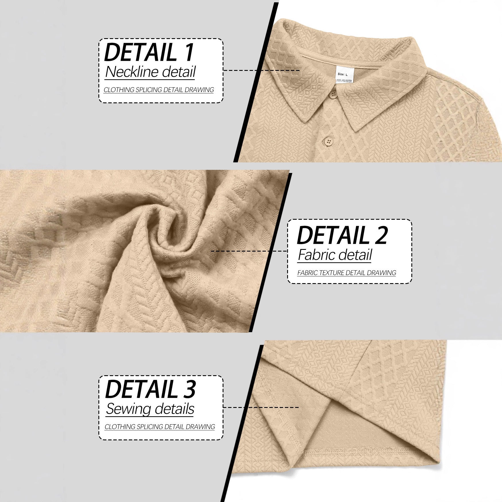 Men’s Casual Loose-Fit Pullover Sweater – Lightweight Long Sleeve Crewneck | Soft Polyester Knitwear for Everyday Wear