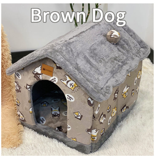 Cama acogedora y autocalentable para mascotas: nido suave, transpirable y duradero para gatos y perros.