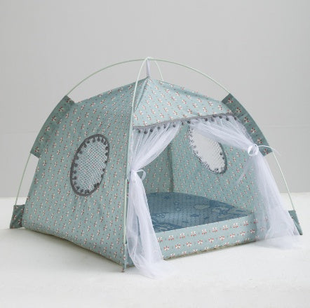 Portable Waterproof Pet House – Breathable & Foldable Outdoor Dog and Cat Bed