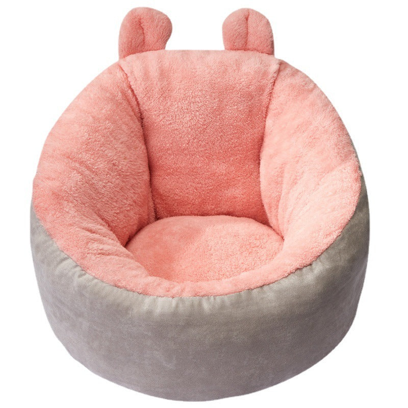 Cozy Warming Pet Dog Bed – Soft Sleeping Bag Cushion for Puppies & Small