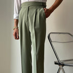 Ankle-Length Regular-Fit Commuter Trousers